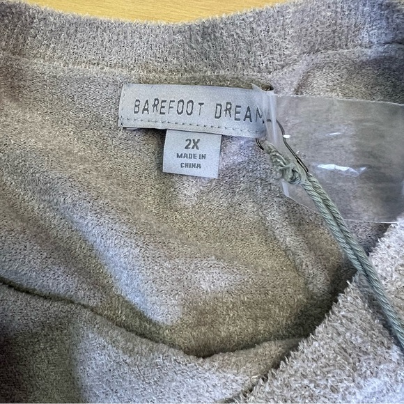 Barefoot Dreams Easy Long Sleeve and Jogger Set Whisper Gray Size 2X - Picture 11 of 14